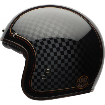 Bell Custom 500 RSD Check It Black Gold